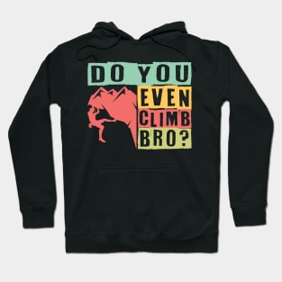 Do You Even Climb Bro? Hoodie